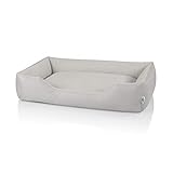 BedDog Hundebett Grosse Hunde - Hundekissen XXL - Hundekorb - Hundekörbchen Waschbar - Hundesofa - Hundebetten für Große Hunde - Dog Bed - Hunde Bett - Körbchen Hund Microfaser-Velours und Cordura